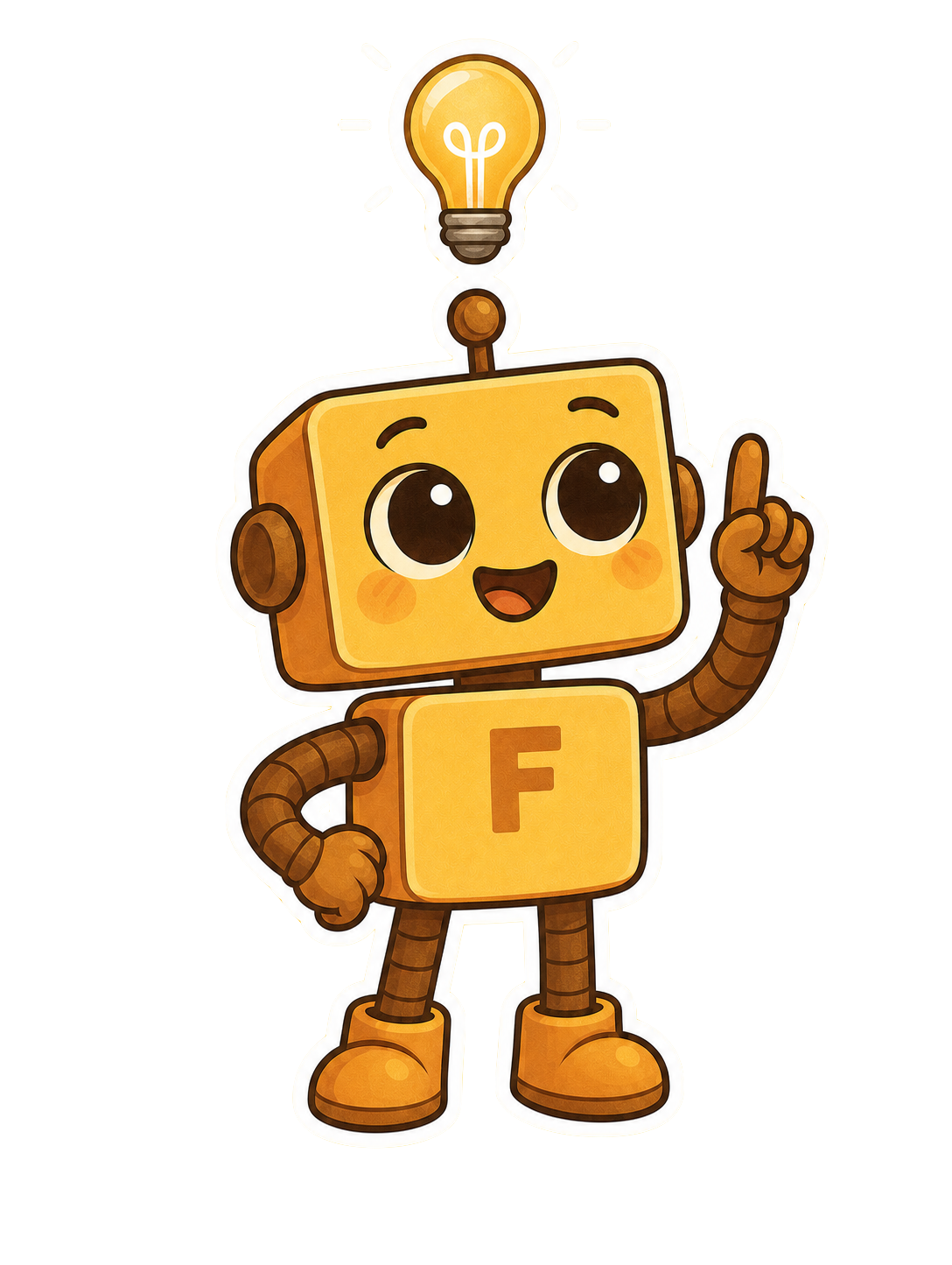 Finny discovering a new idea